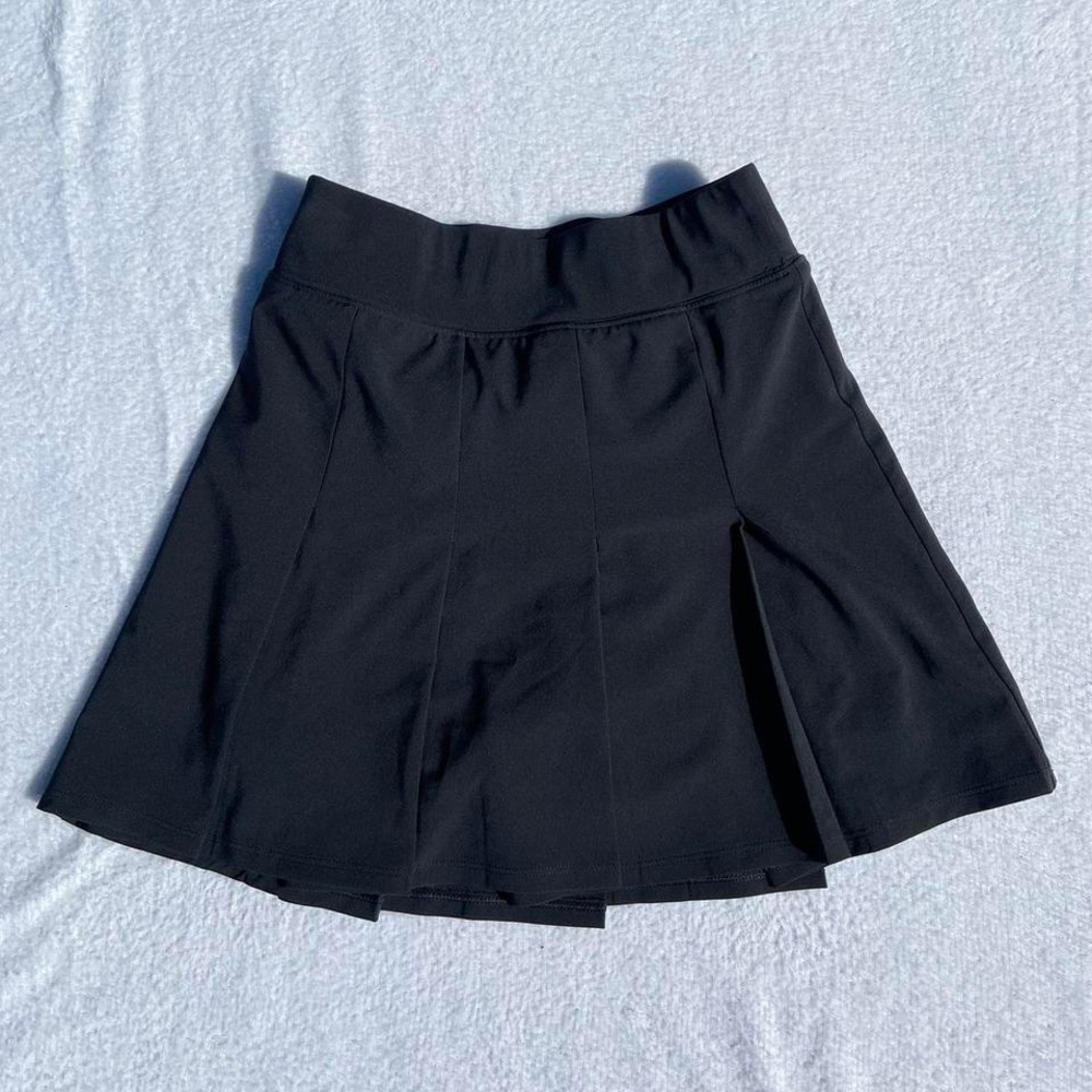 Abercrombie & Fitch Black Pleated Skirt with Shorts Underneath  Skort Size XXS